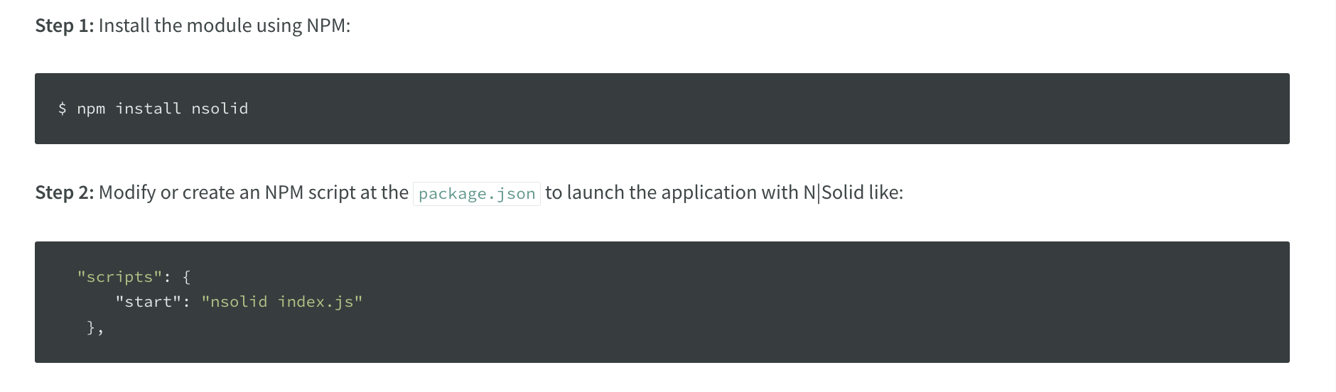 NSolid-Runtime-Installation