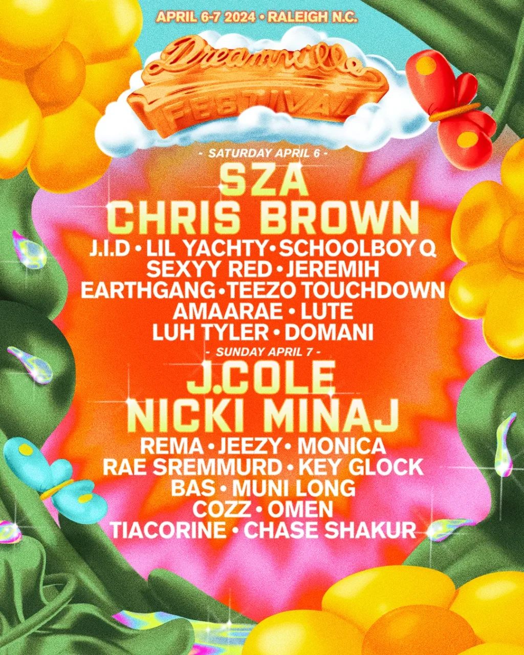 Dreamville-Festival-2024-Music-Lineup