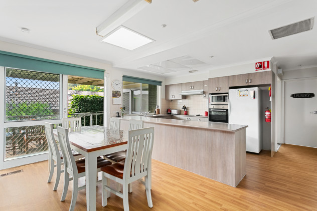 Doncaster East - dining and kitchen