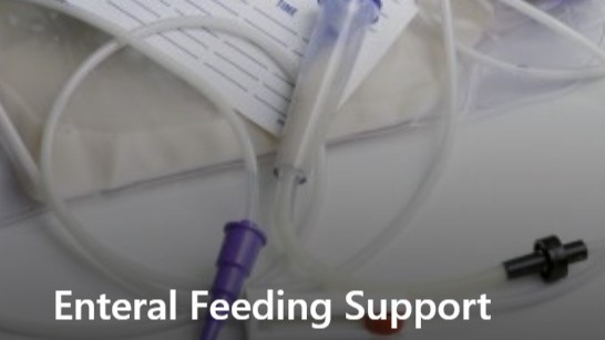 Enteral feeding support