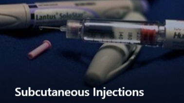Subcutaneous injections