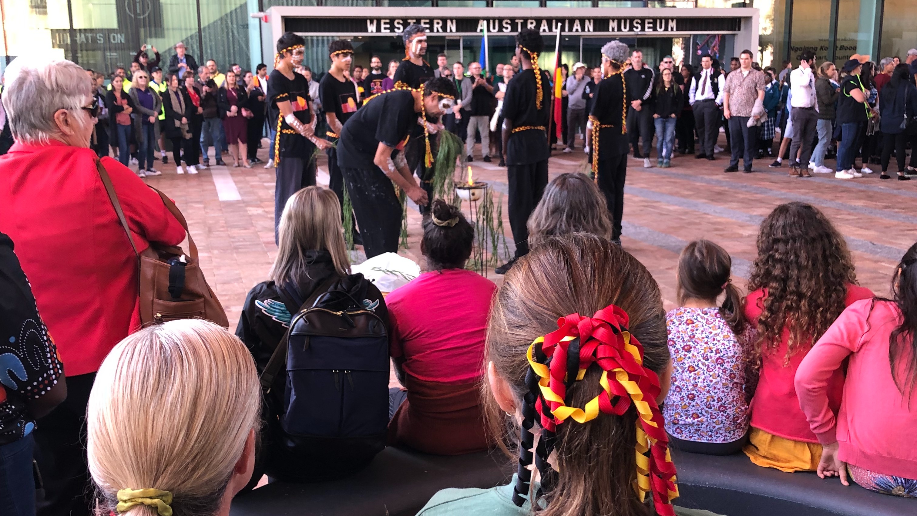 WA Museum welcome to country.