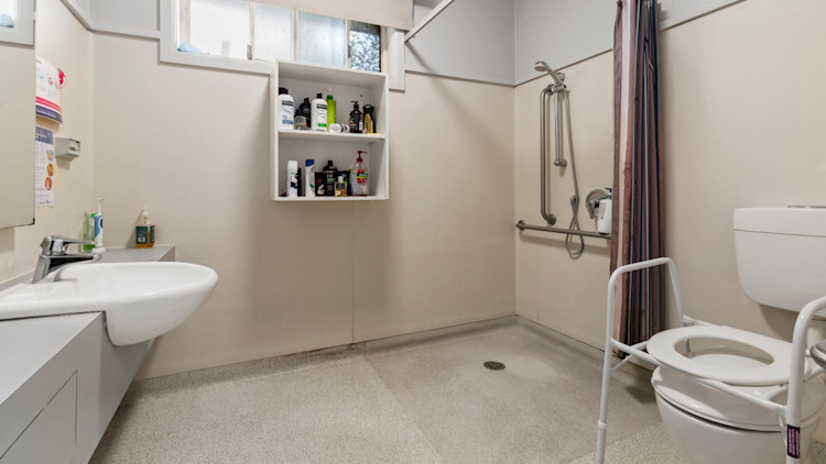 --Accessible bathroom--