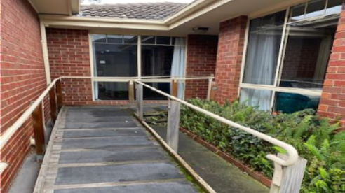 Wheelchair accessible access to the home.