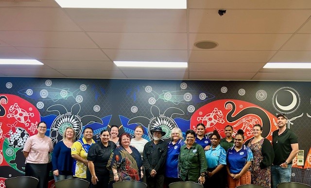  Ipswich staff at the Reconciliation brunch. 