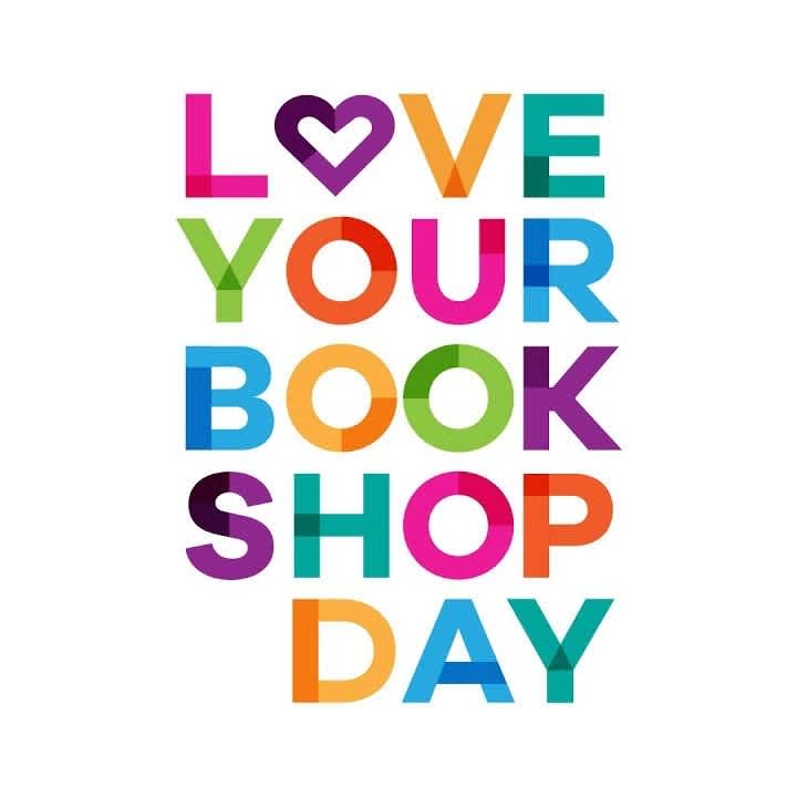 Logo reads: Love your book shop day.