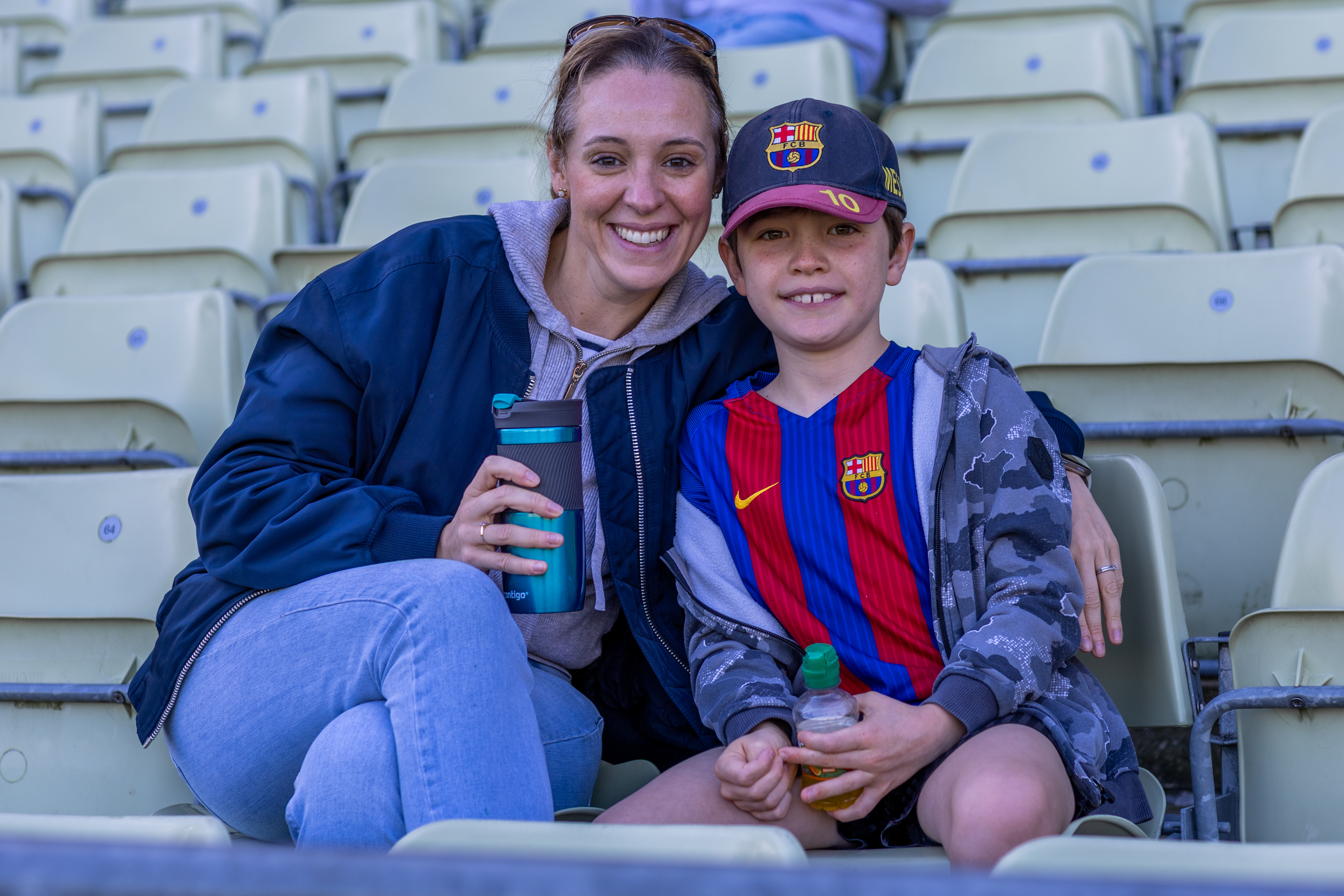 Spectators enjoying cricket at Edgbaston