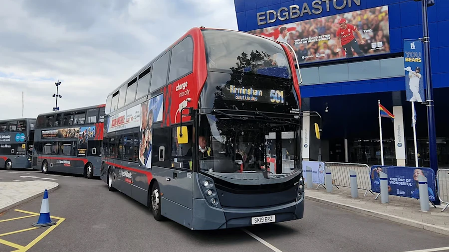 Shuttle bus travel to Edgbaston