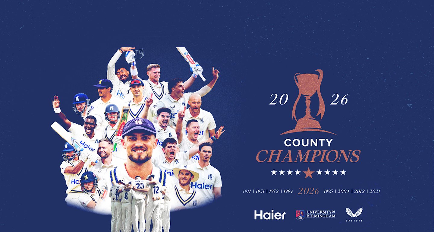 Warwickshire 2026 County Champions