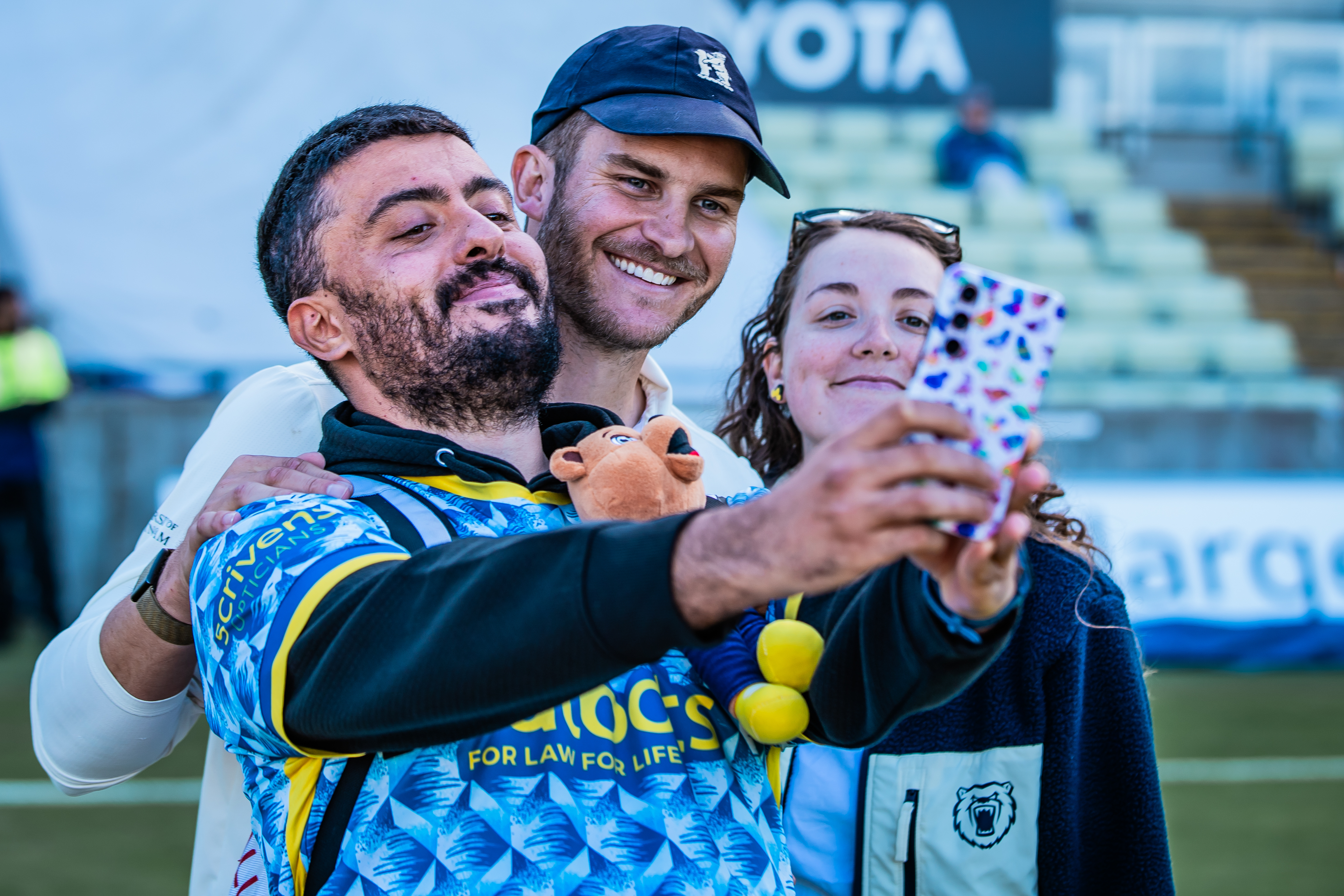 Warwickshire Members and supporters at Edgbaston