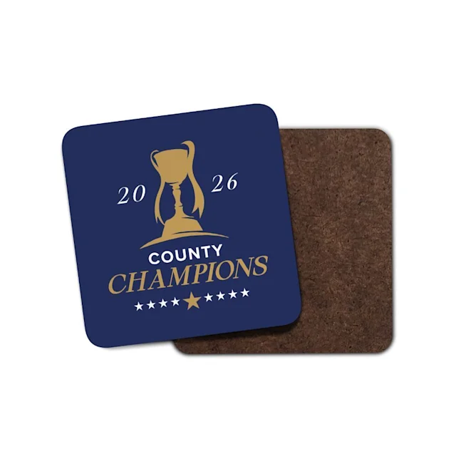 County Champions Navy Coasters