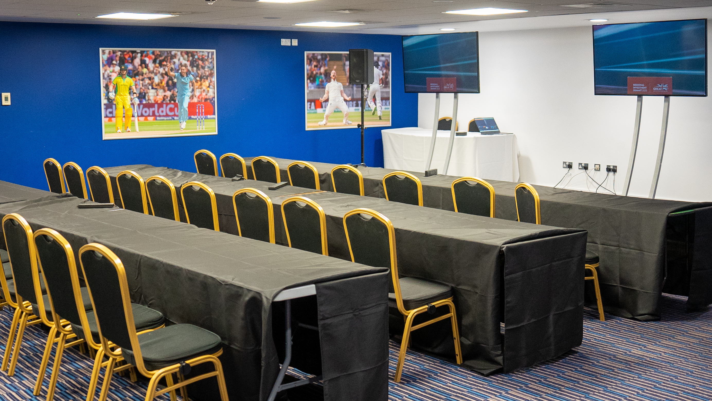 The Press Lounge at Edgbaston Stadium