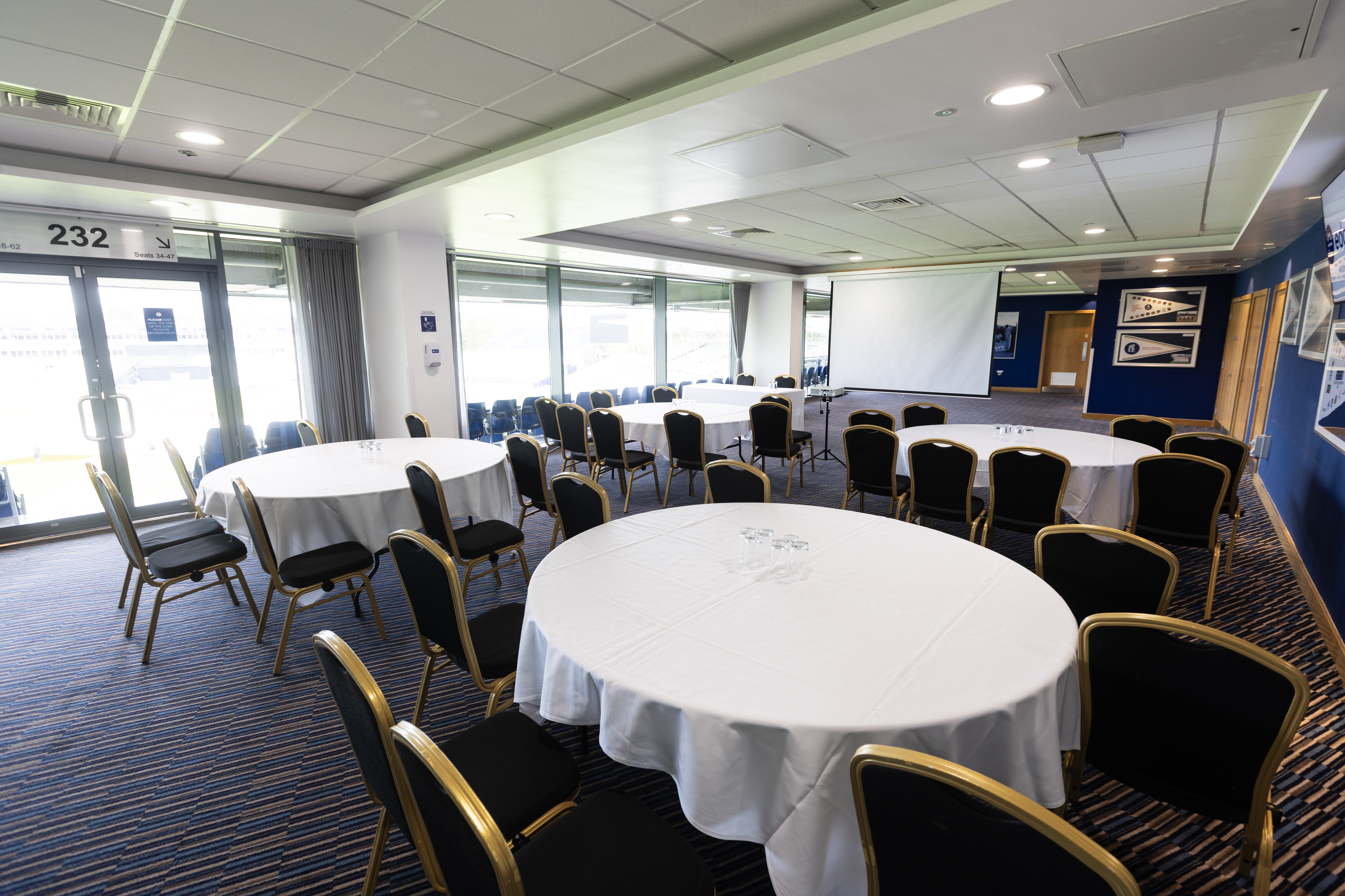 The Tom Dollery Lounge at Edgbaston