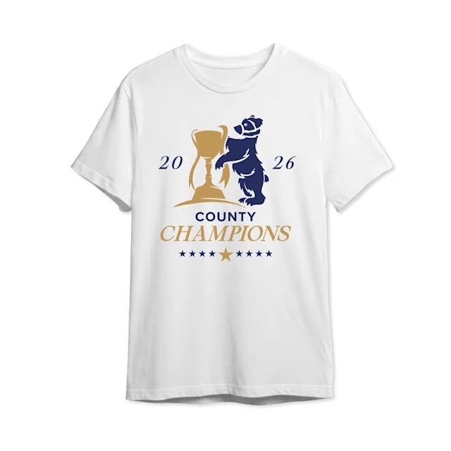 County Champions White Tee