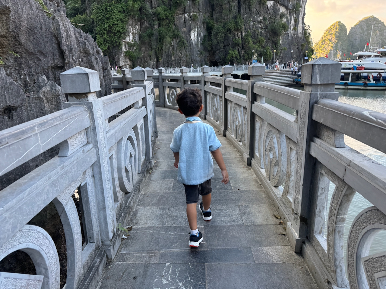 I'm soon turning 5. No carrying me in their arms now. Fine.