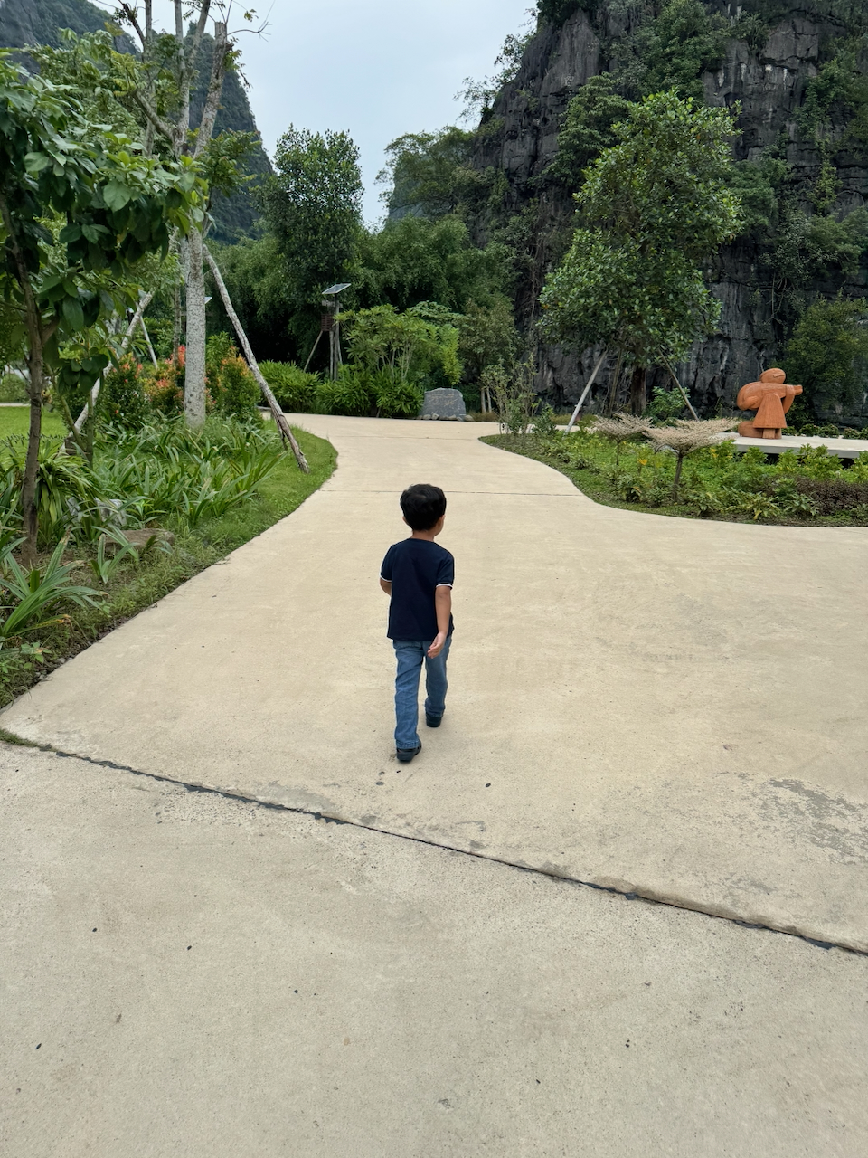 Green grass, blue skies. In this beautiful world...