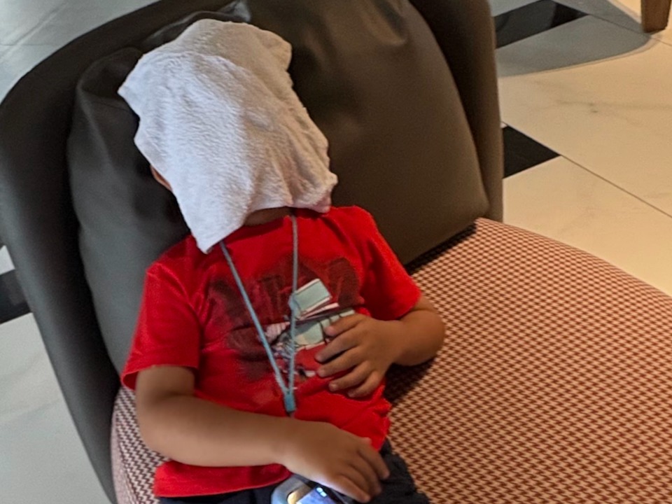 Eat. Sleep. Travel. Repeat. If only being a toddler was easy.