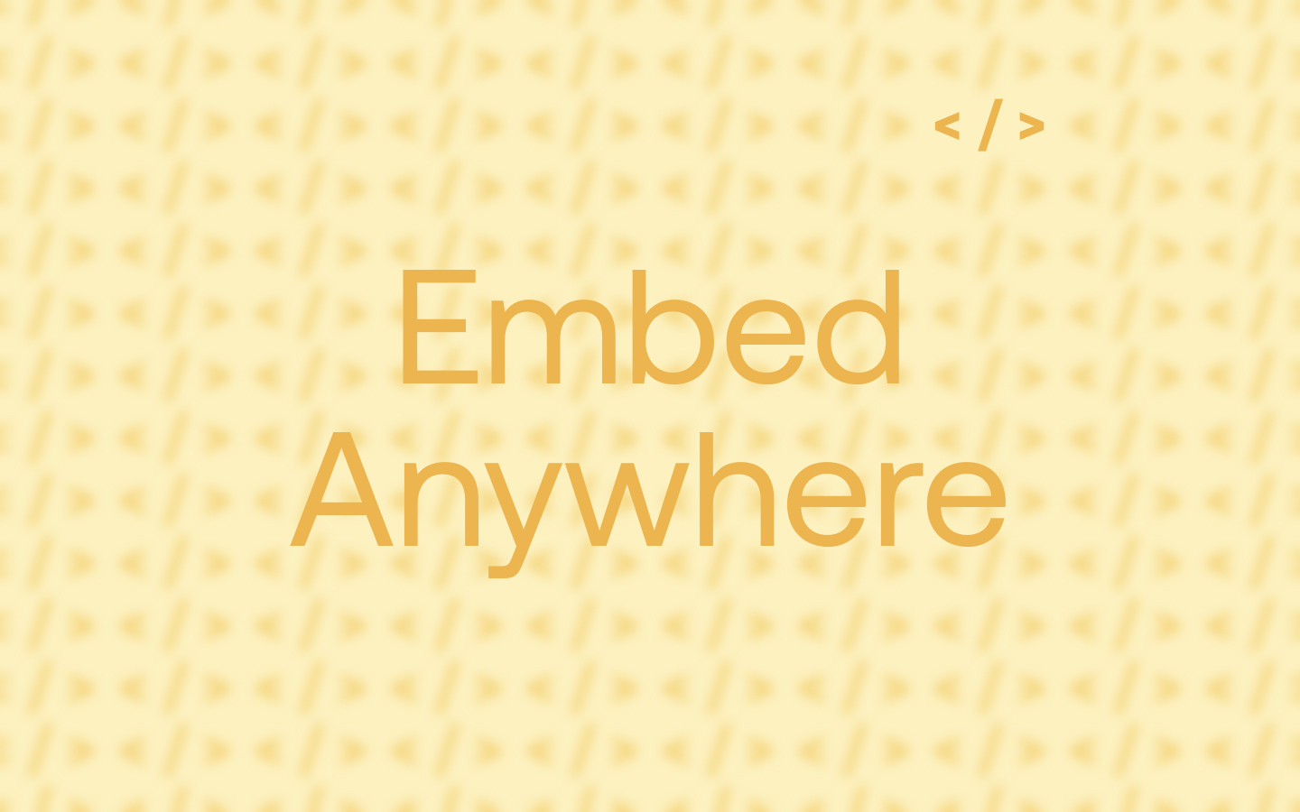 Embed Anywhere