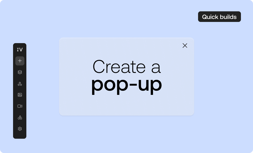 Create a pop up