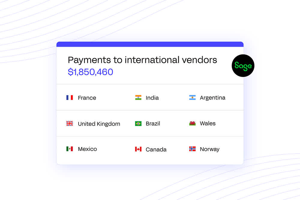 Effortless international payments for Sage Intacct
