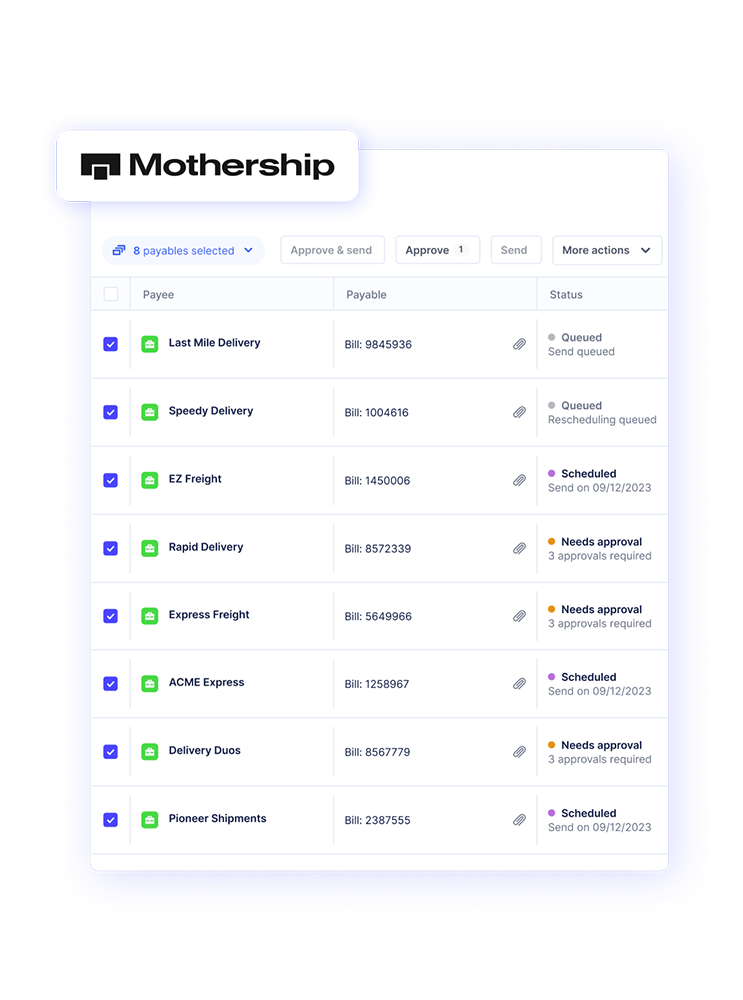 Mothership automated their payouts with Routable