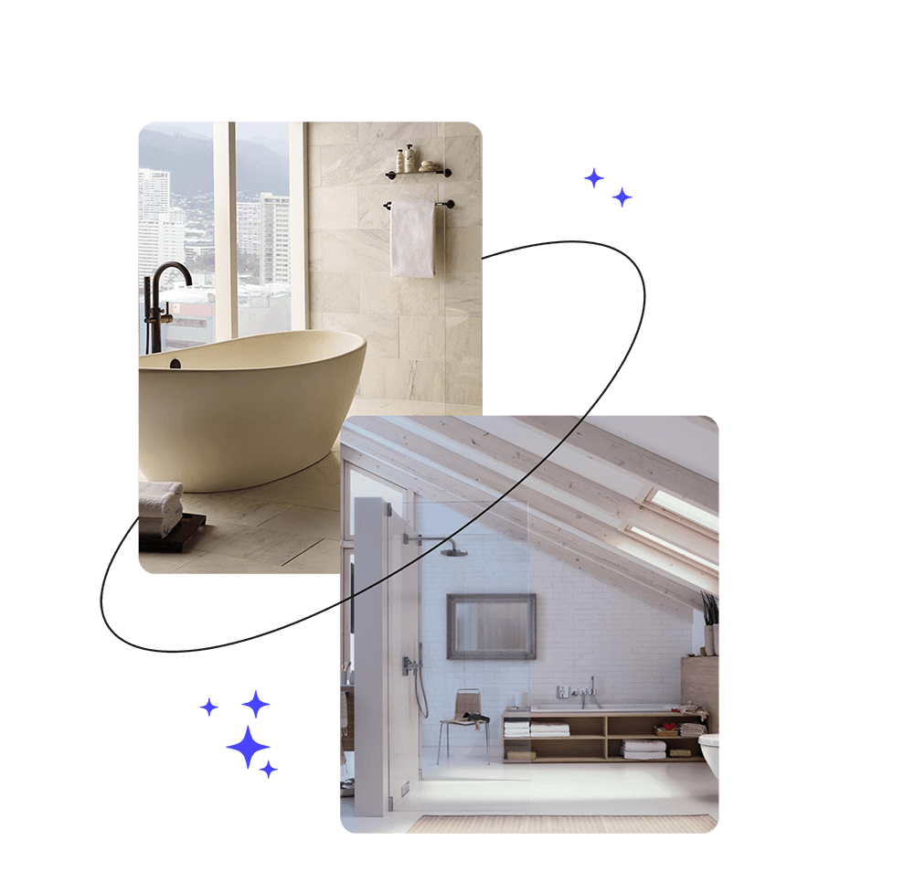 Excel Plumbing Supply & Showroom tub and shower images