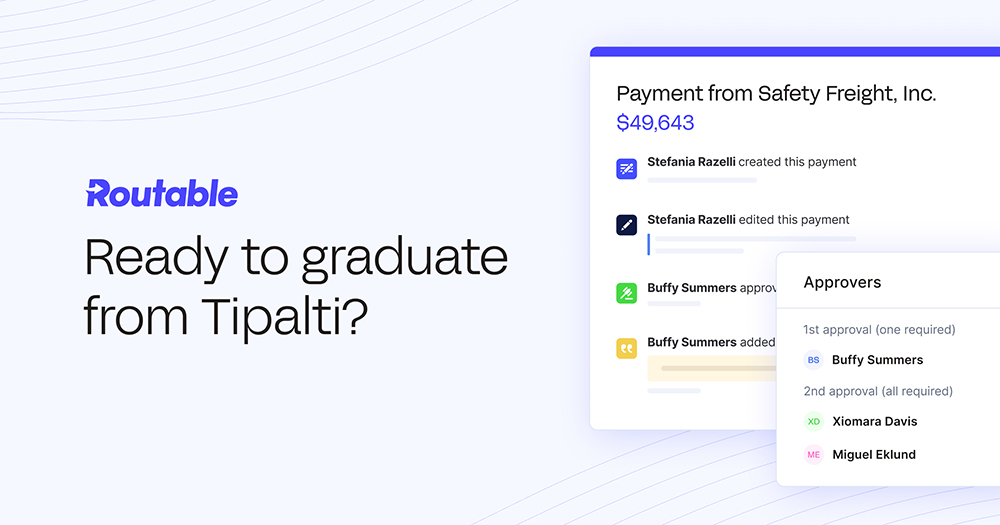 Best Tipalti Competitor & Alternative For AP Automation | Routable
