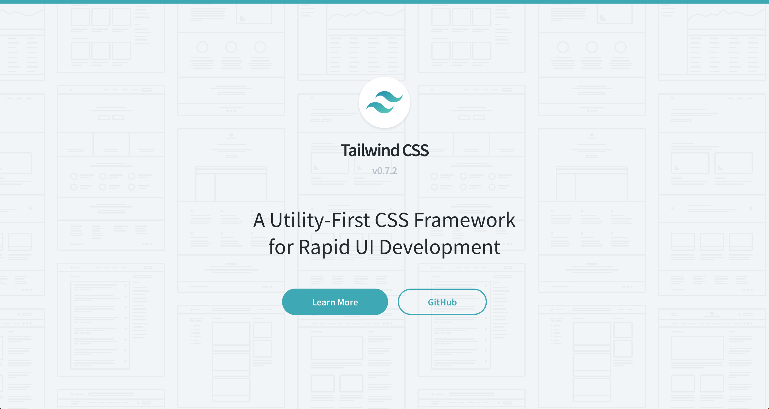 Tailwind CSS トップページ