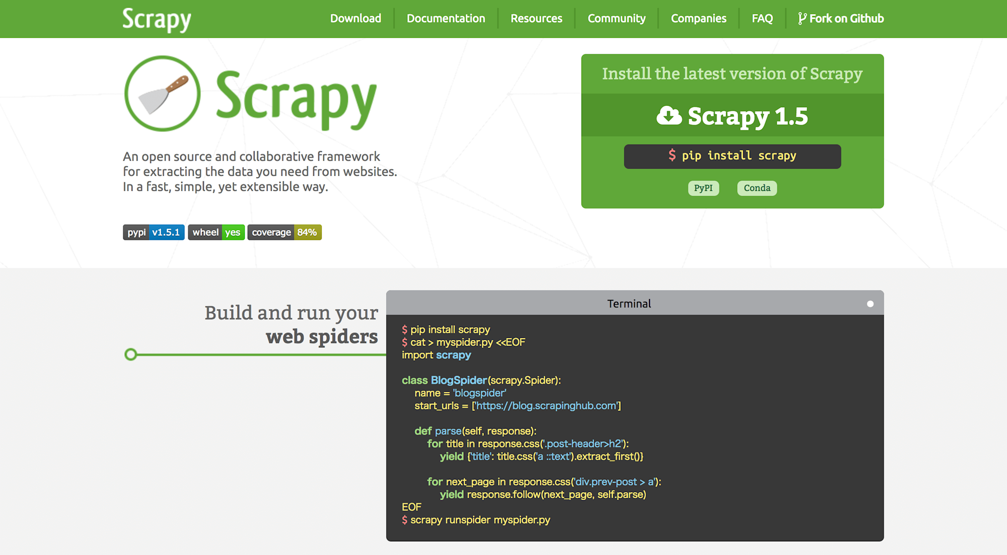 Scrapy インストール _ Scrapy マニュアル | Scrapyのインストールで困ったこと – EGLYN