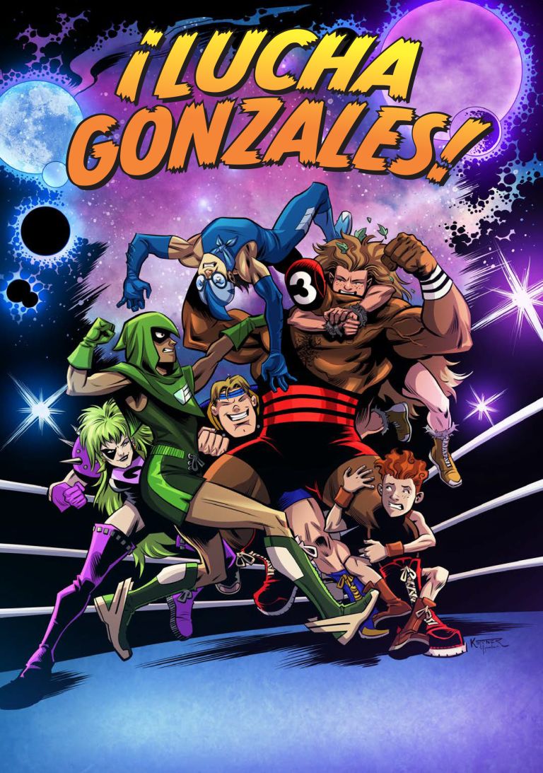 ¡Lucha Gonzales! Cover