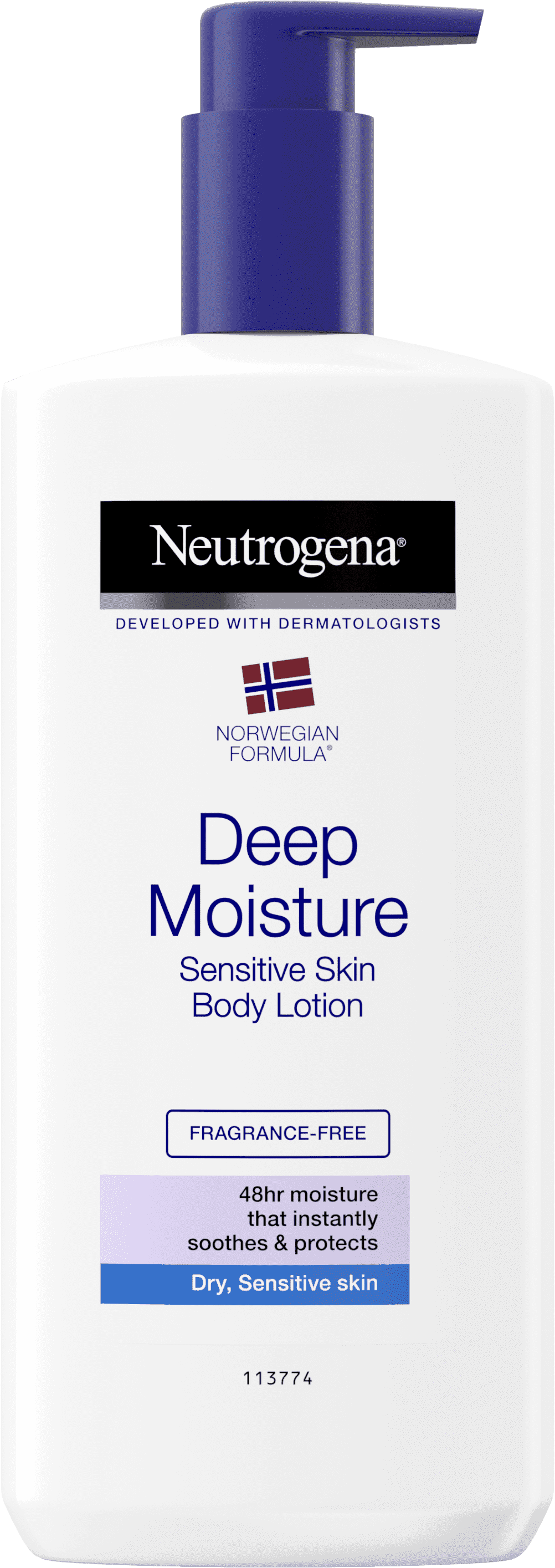 NEUTROGENA Norská receptura Hloubkově hydratační tělové mléko bez parfemace