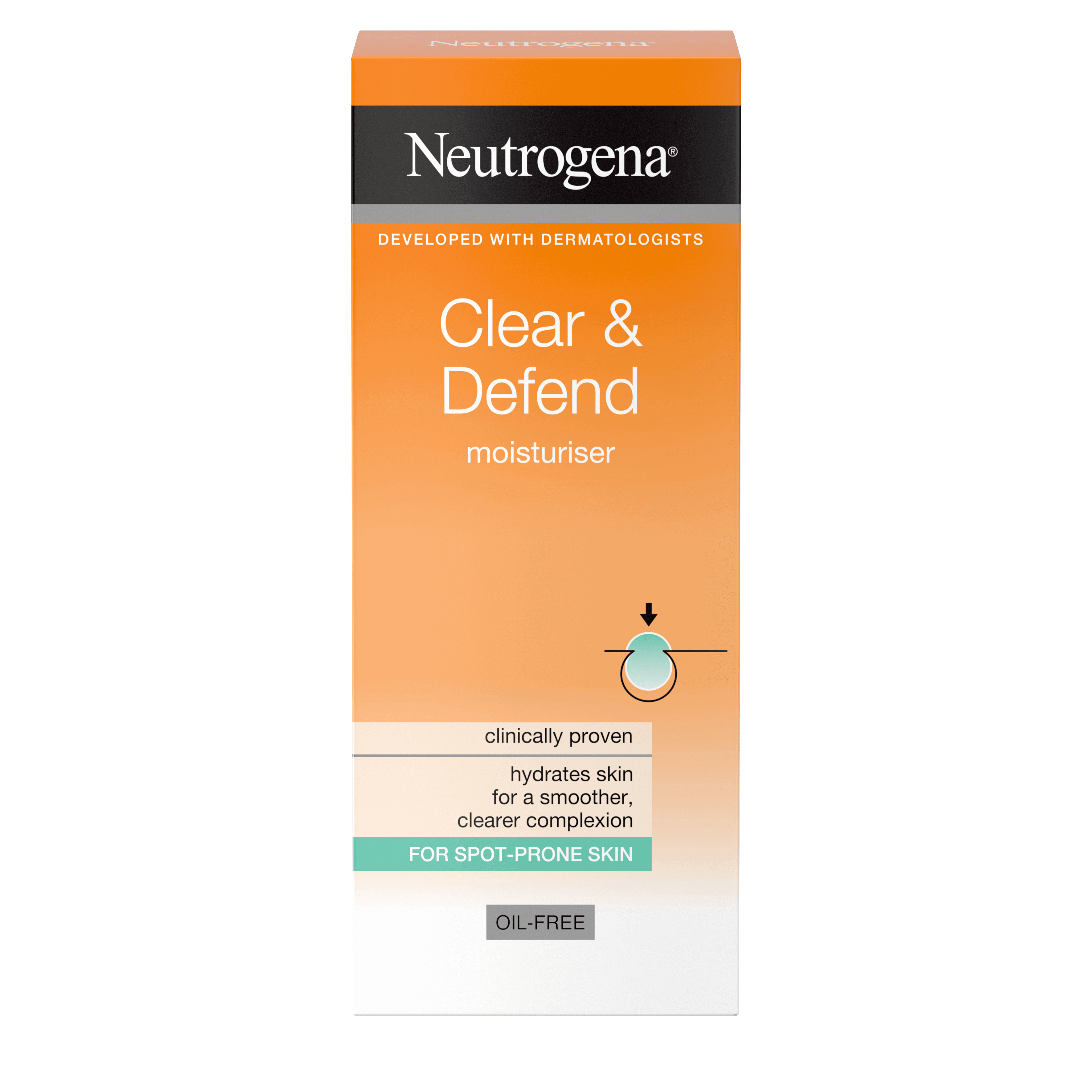 NEUTROGENA Clear Defend Krem hydratacni