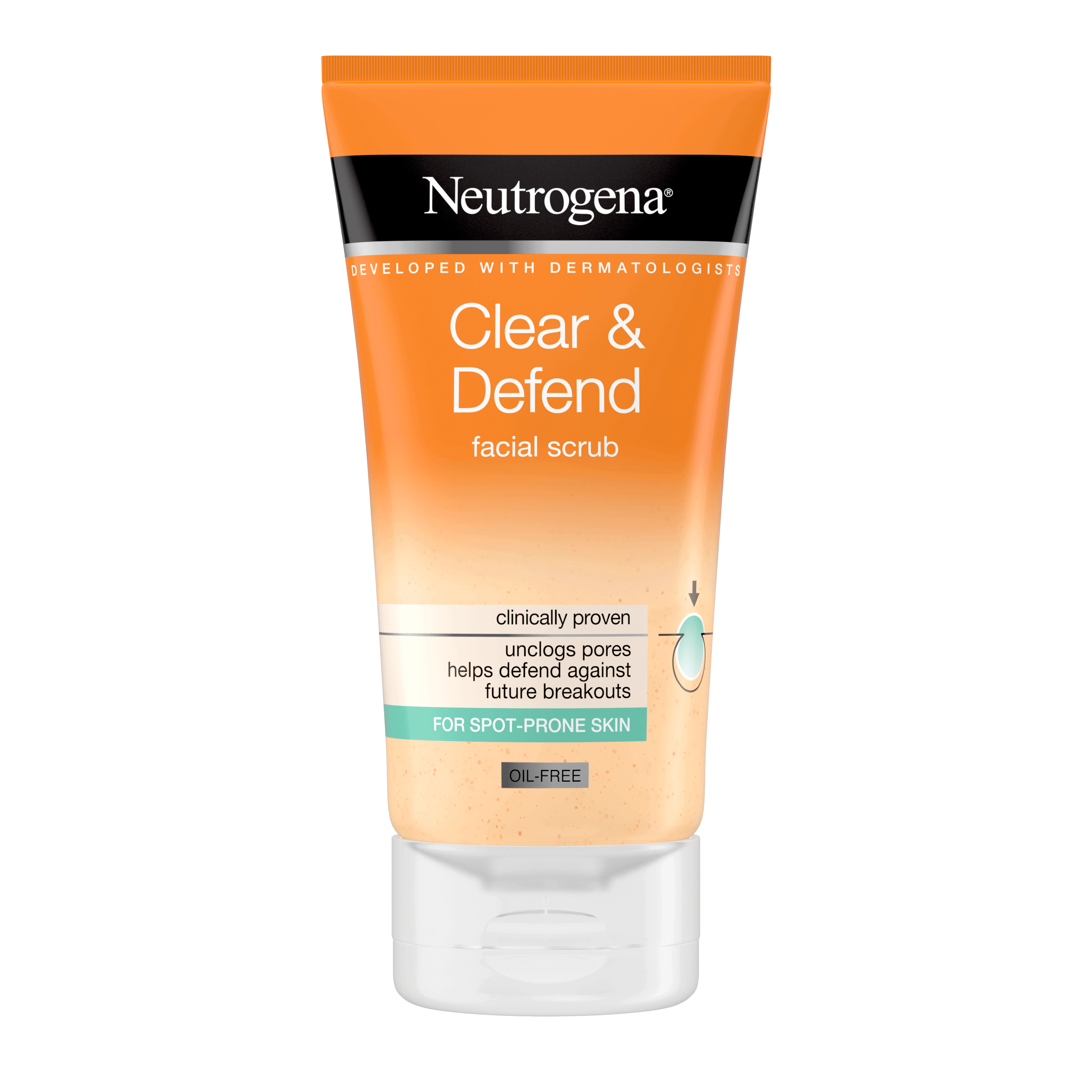 NEUTROGENA spot proofing smoothing scrub