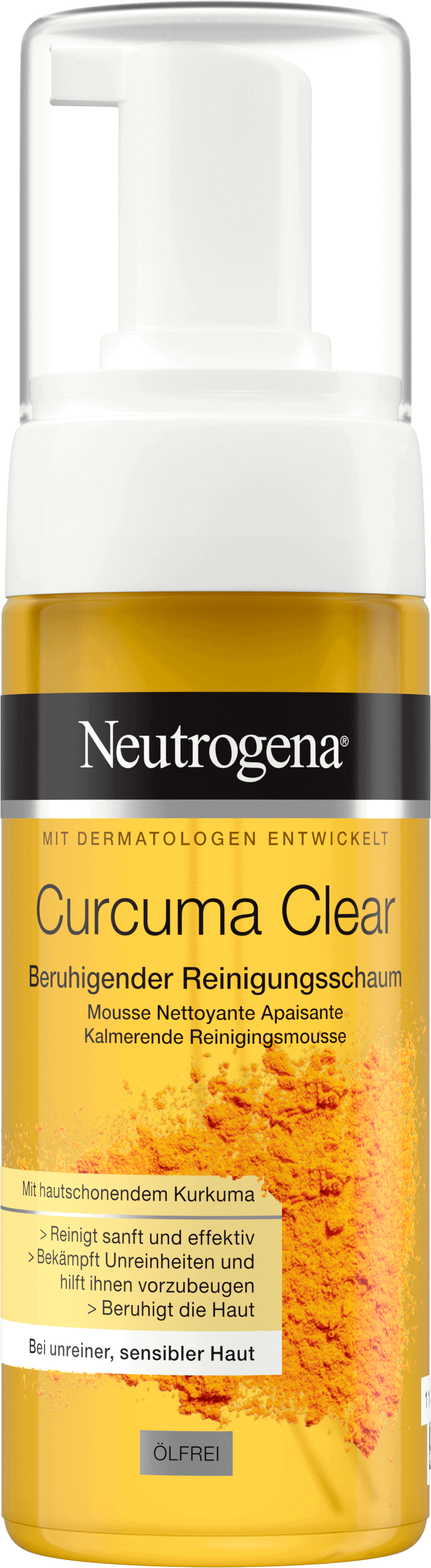 NEUTROGENA® Curcuma Clear Čisticí pěna s kurkumou