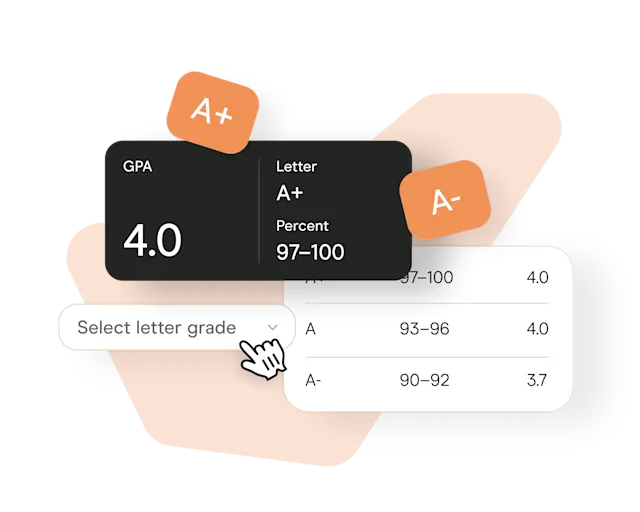 GPA Scale: Convert Letter Grades to Percents (and Vice Versa)