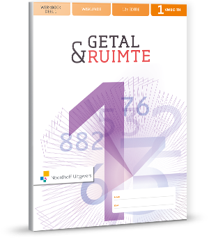 Getal & Ruimte Ed 12.0 Leerjaar 1 Online + Vmbo-T/Havo 1 Werkboek Deel 1 +  2 (Incl. Rekenkatern)