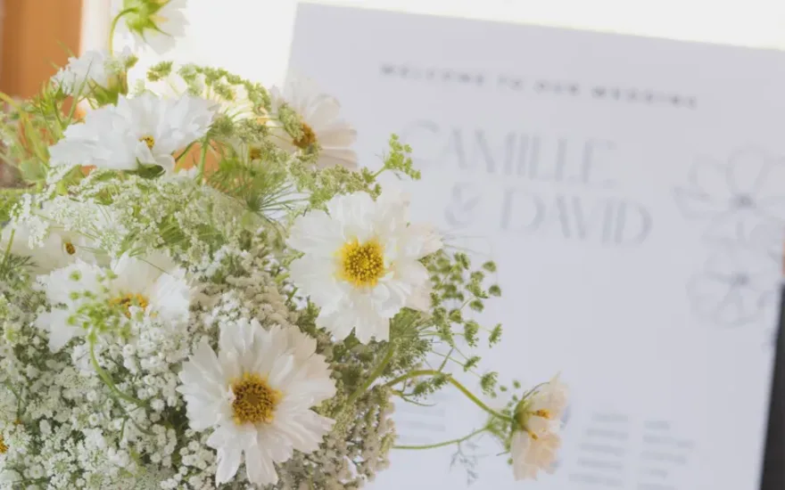 Wedding page Mountain Melodies block 2