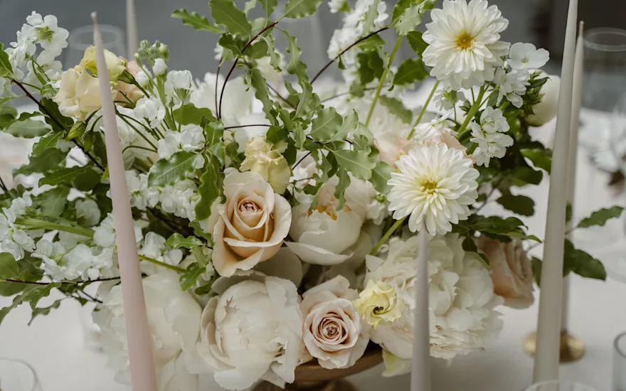 Pfingstrosen als Hochzeitsblumen