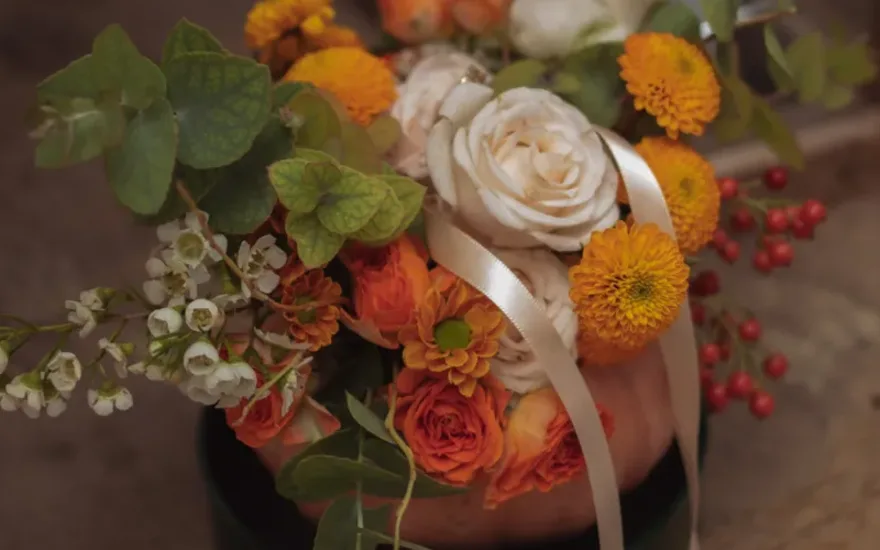 Wedding page Harvest of Love block 1