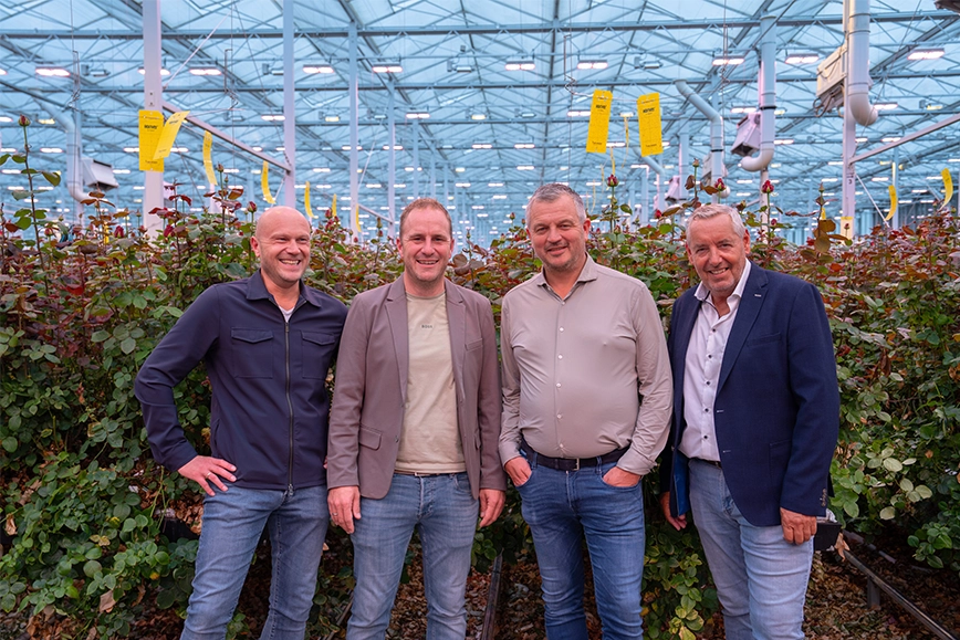 Directeur de la roseraie Porta Nova et Van der Plas