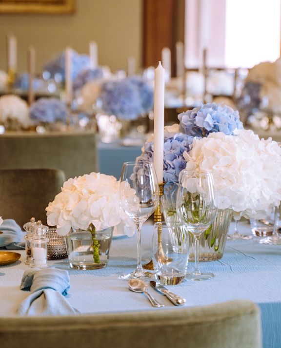 Matrimonio di ortensie