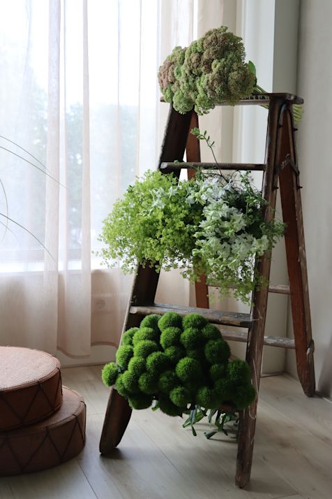 groen bloem 