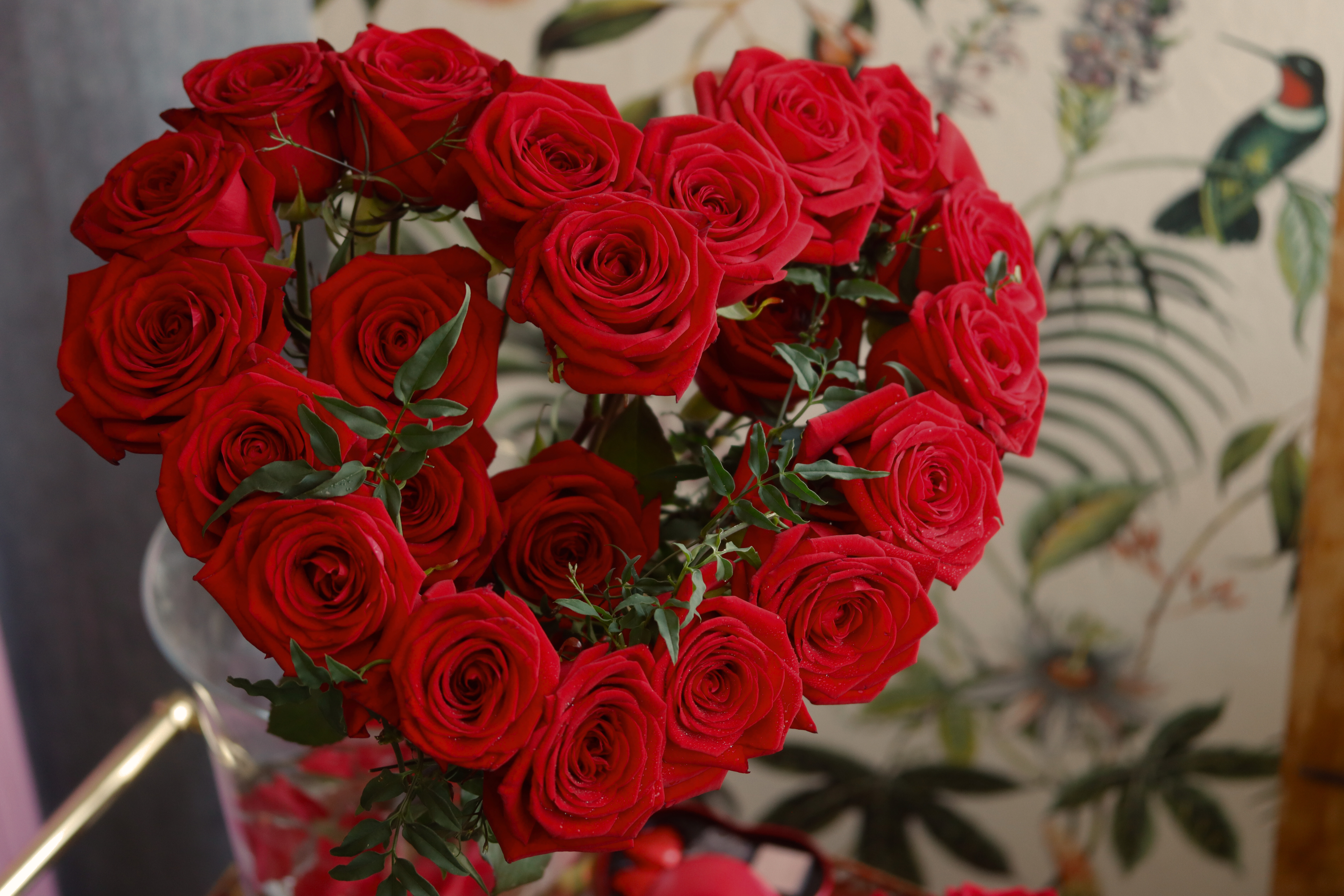 Heart of roses from Porta Nova