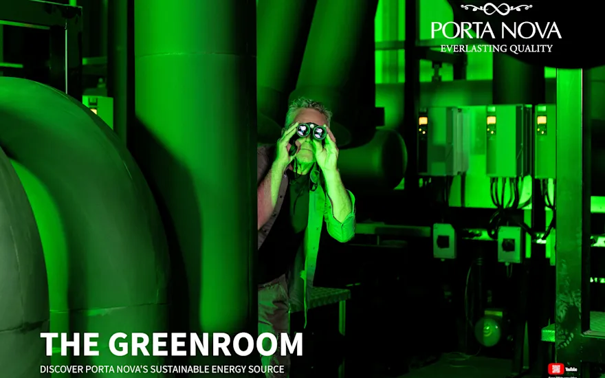 salesruimte bord DEF GREENROOM 2021 PortaNova