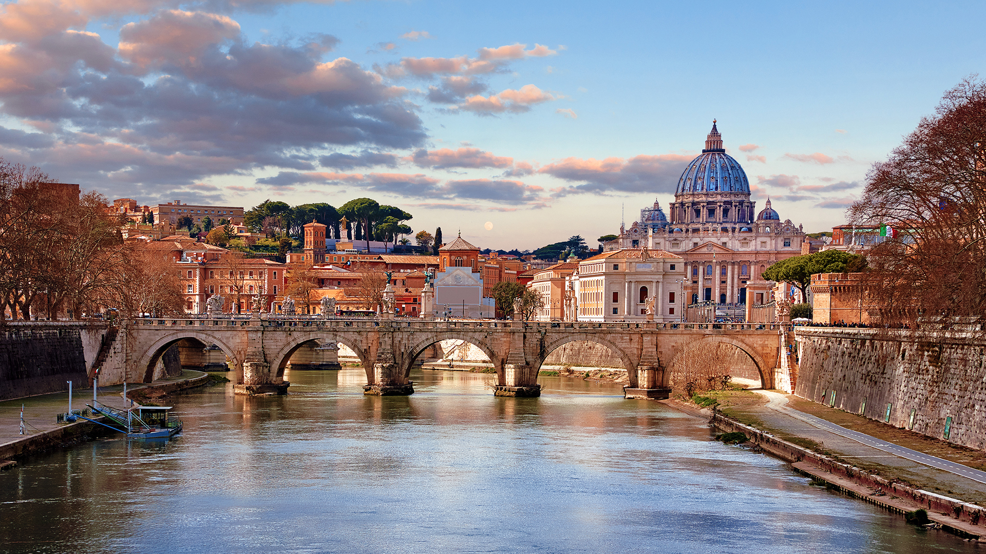 rome-italy-autumn-dome-saint-peters-basilica-river