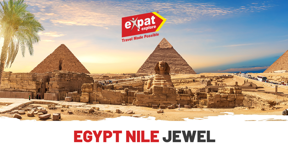 Egypt Nile Jewel with 5* Boat Cruise