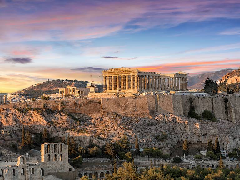 Athens, Mykonos & Santorini