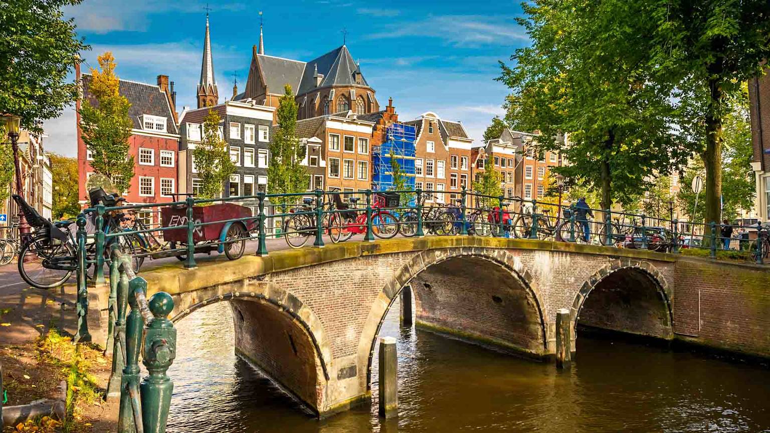 Canal in Amsterdam