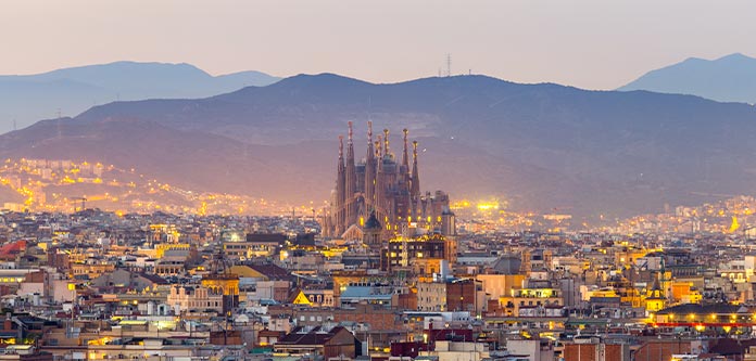barcelona-spain-city-aerial-view