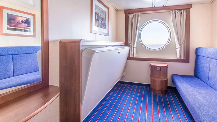 Fjordline-Hirtshals-Bergen-cabin